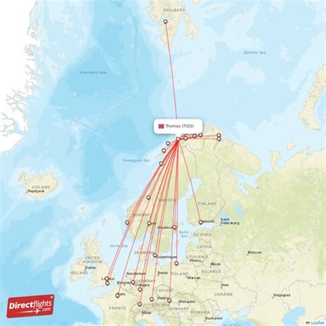 Direct flights to Tromso .